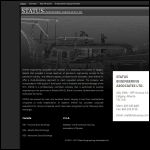 Screen shot of the Status Associates Ltd website.