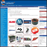 Screen shot of the Leisureplus Uk Ltd website.