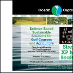 Screen shot of the Ocean Organics Ltd website.
