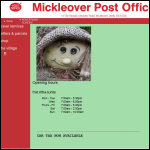 Screen shot of the Mickleover, Day Nurseries Ltd website.