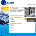 Screen shot of the Wessex Interiors Ltd website.