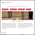 Screen shot of the Hypadan Ltd website.