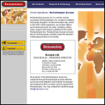 Screen shot of the Richardsapex Europe Ltd website.