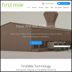 Screen shot of the Firstsmile Ltd website.