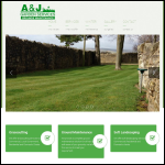 Screen shot of the Garden Services (Darlington) Ltd website.