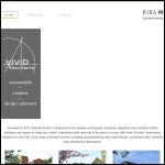 Screen shot of the Vivid Associates Ltd website.