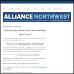 Screen shot of the Alliance Premier Development Ltd website.
