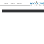 Screen shot of the Provectus Group Ltd website.
