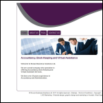 Screen shot of the Rowan Business Solutions Ltd website.