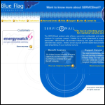 Screen shot of the Blue Flag Technologies Ltd website.