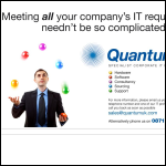 Screen shot of the Quantum Computer Ltd website.