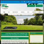 Screen shot of the Longstanton Golf Club Ltd website.