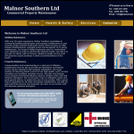 Screen shot of the Malnor Southern Ltd website.