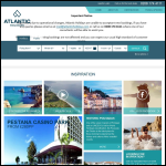 Screen shot of the Atlantic Holidays Ltd website.