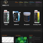 Screen shot of the Evoponic Ltd website.