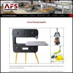 Screen shot of the Access Flooring Supplies Ltd website.