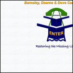 Screen shot of the The Barnsley, Dearne & Dove Canals Trust website.