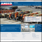 Screen shot of the Ameeco Hotels Ltd website.