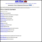 Screen shot of the Aatec Services Ltd website.