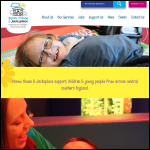 Screen shot of the Wessex Children's Hospice Trust website.