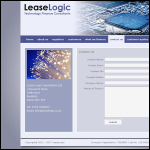 Screen shot of the Leaselogic Ltd website.