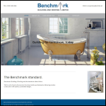 Screen shot of the Benchmark Contracts Ltd website.