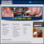 Screen shot of the Aldmark Electrical Ltd website.