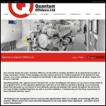 Screen shot of the Quantum Offshore Ltd website.