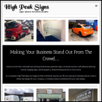 Screen shot of the Highsign Ltd website.
