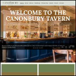 Screen shot of the The Canonbury Academy Ltd website.