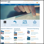 Screen shot of the Objectware Ltd website.