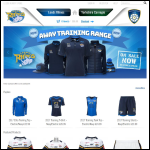 Screen shot of the Leeds Rugby Union Football Club Ltd website.