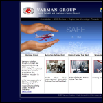 Screen shot of the Veriman Technologies Ltd website.