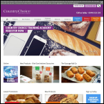 Screen shot of the Country Choice Foods Ltd website.