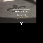 Screen shot of the Tayler Reid Ltd website.