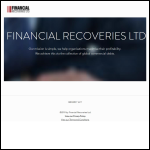 Screen shot of the Swift Financial Recoveries Ltd website.