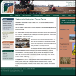 Screen shot of the Honingham Farms Ltd website.