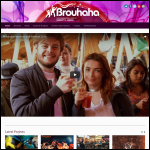 Screen shot of the Brouhaha International website.