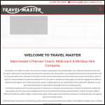 Screen shot of the Master Travel Ltd website.