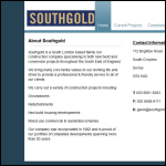 Screen shot of the Southgold Ltd website.
