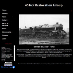 Screen shot of the 45163 Ltd website.