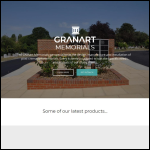 Screen shot of the Granart Ltd website.