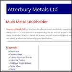 Screen shot of the Wyatt Metal Services Ltd website.