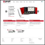 Screen shot of the Geopil Ltd website.