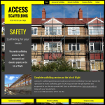 Screen shot of the Access Scaffolding (I.O.W.) Ltd website.