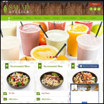 Screen shot of the The Salad Company Ltd website.