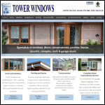 Screen shot of the Tower Windows Ltd website.