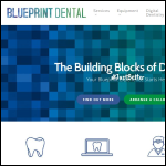 Screen shot of the Blueprint Dental Equipment Ltd website.