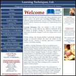 Screen shot of the Techniques Group Ltd website.