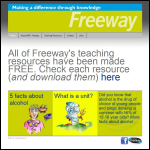 Screen shot of the BNTL Freeway Ltd website.